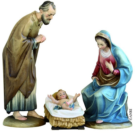 ANRI Kuolt - Sacra Famiglia 7,5 cm