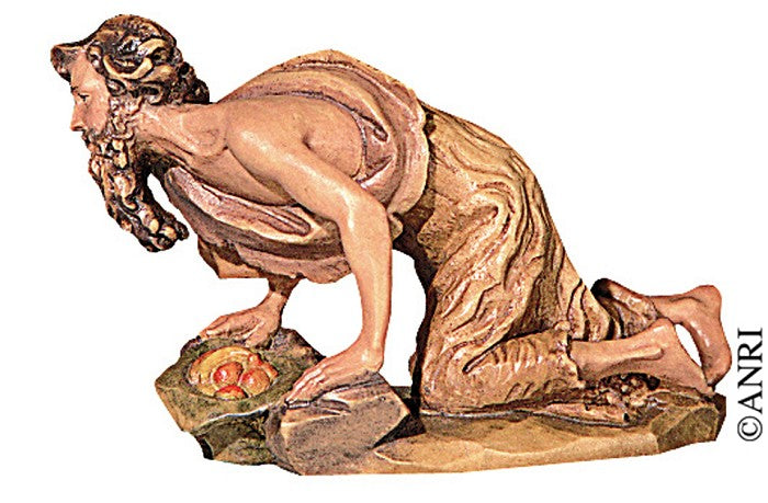 ANRI Bernardi - Pastore inginocchiato 20 cm