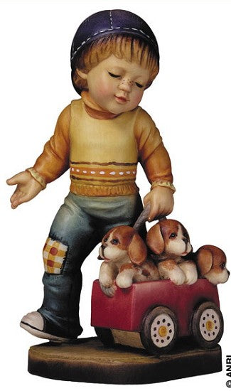 ANRI Sarah Kay - Little dog's fun 16 cm