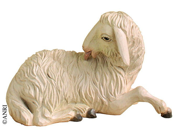 ANRI Nativity - Pecora sdraiata 25 cm