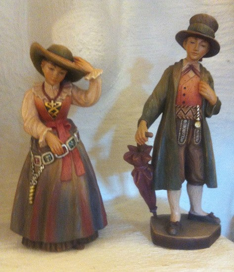 ANRI Coppia costumi Gardenesi