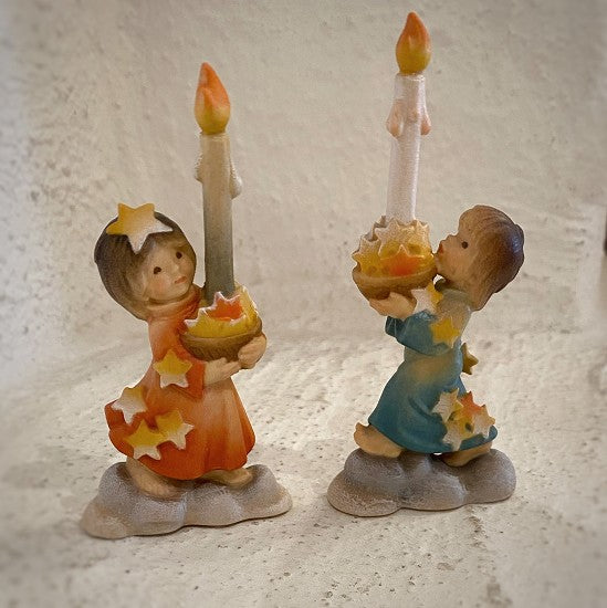 ANRI Ferrandiz - Angioletti portacandela 7cm