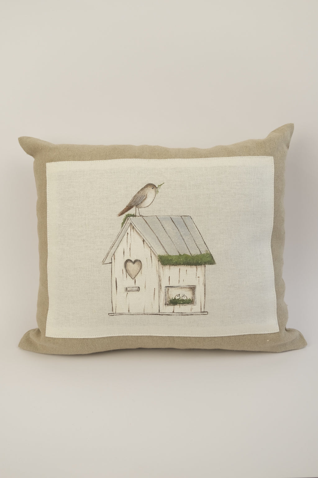 La casa dell'amore - cuscino con trucioli di legno di cirmolo