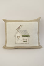 La casa dell'amore - cuscino con trucioli di legno di cirmolo