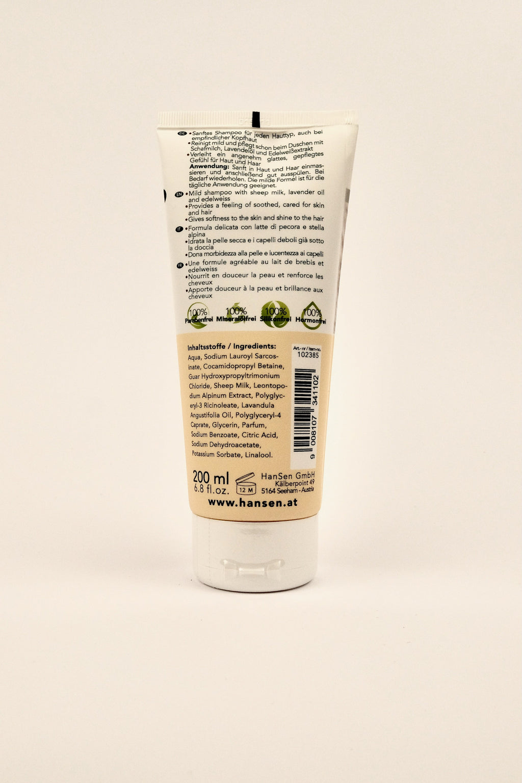 Shampoo Doccia alla stella alpina