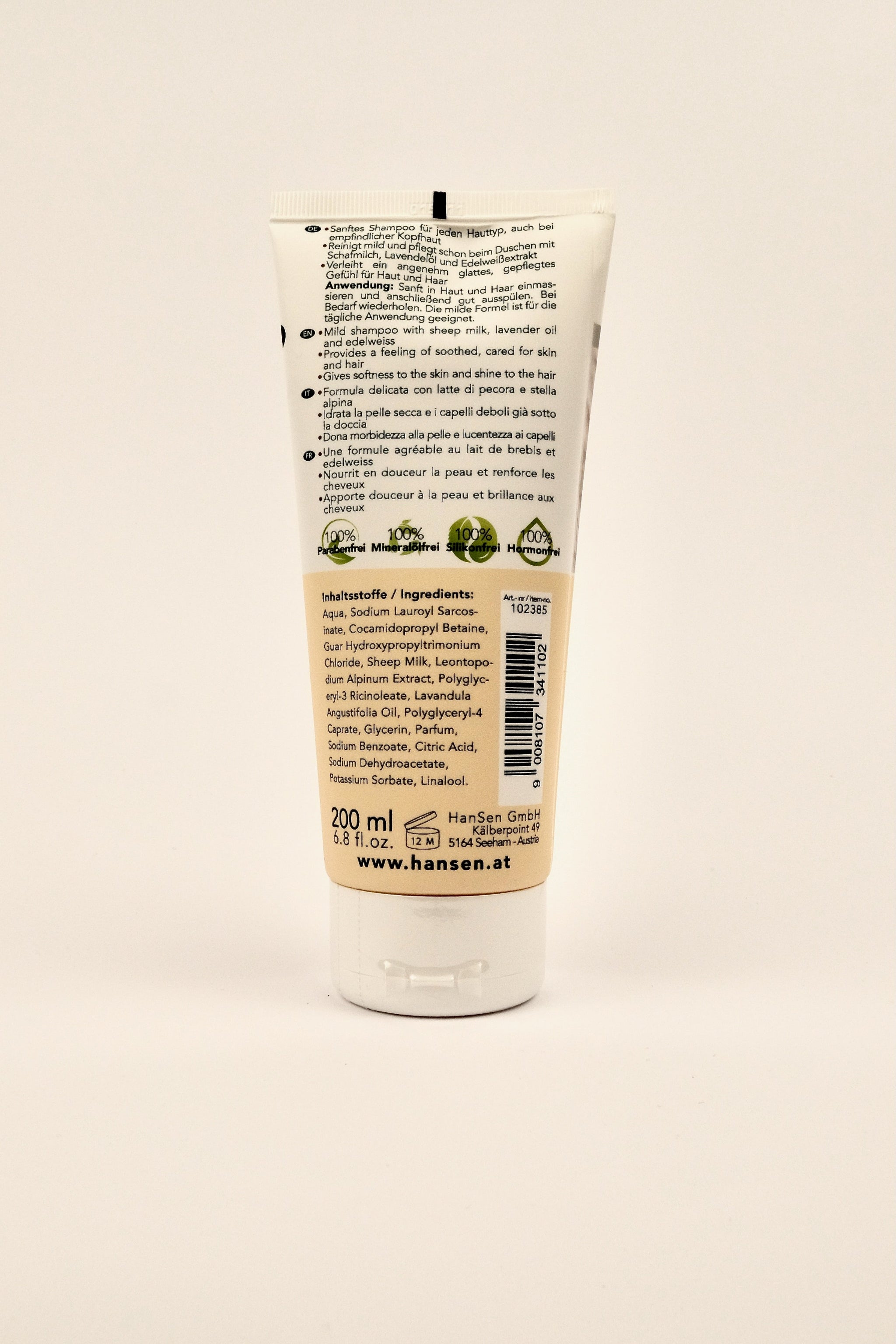 Shampoo Doccia alla stella alpina