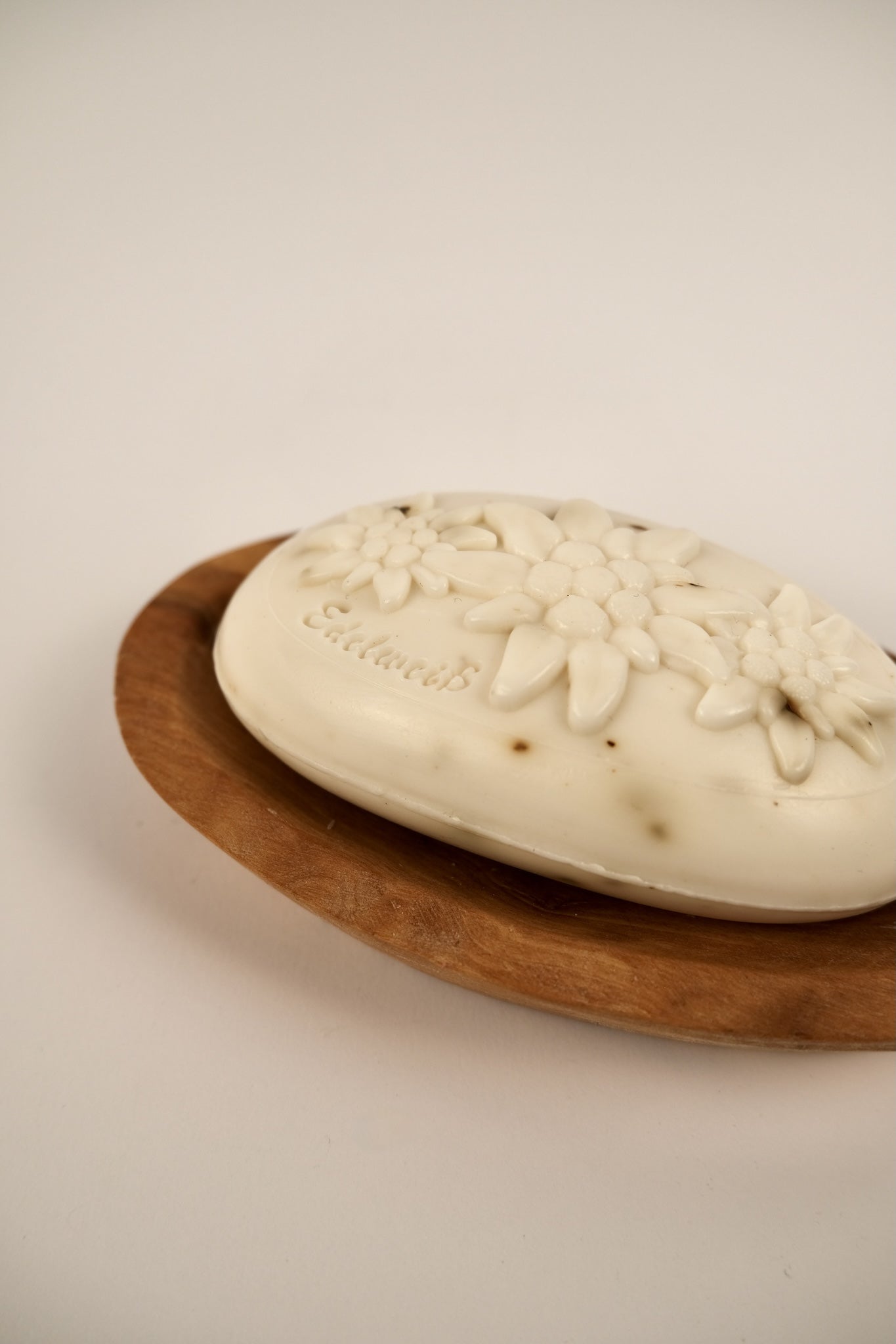 Portasapone e Saponetta alla Stella Alpina