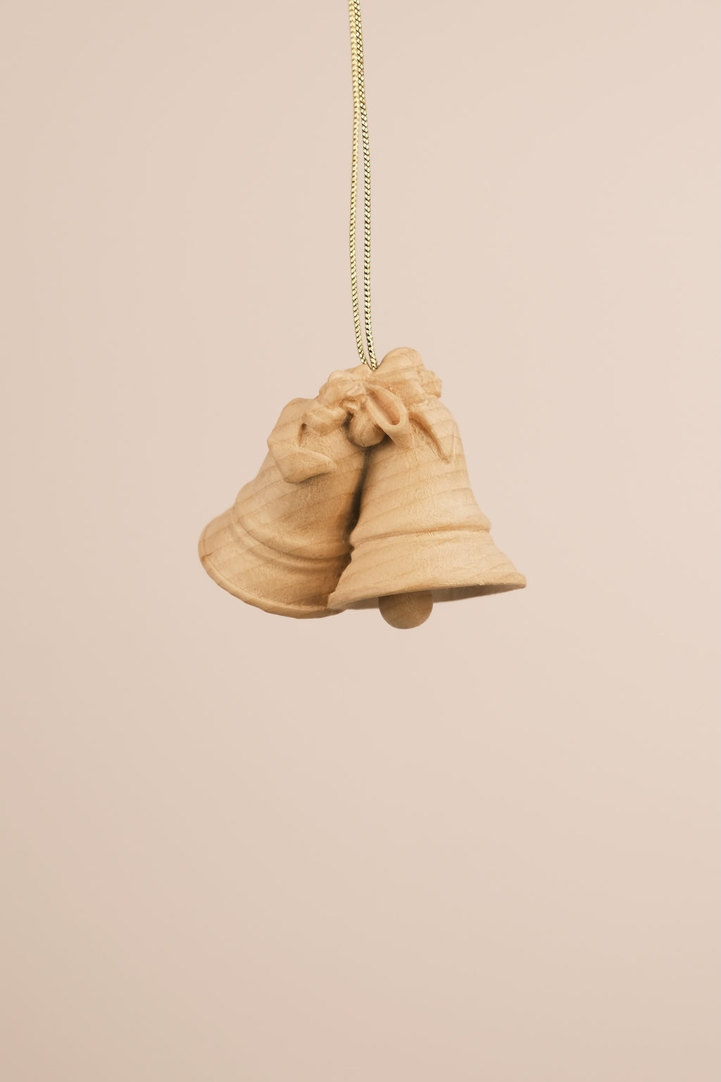 Campanelle - addobbo naturale in legno di cirmolo