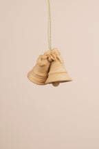 Campanelle - addobbo naturale in legno di cirmolo