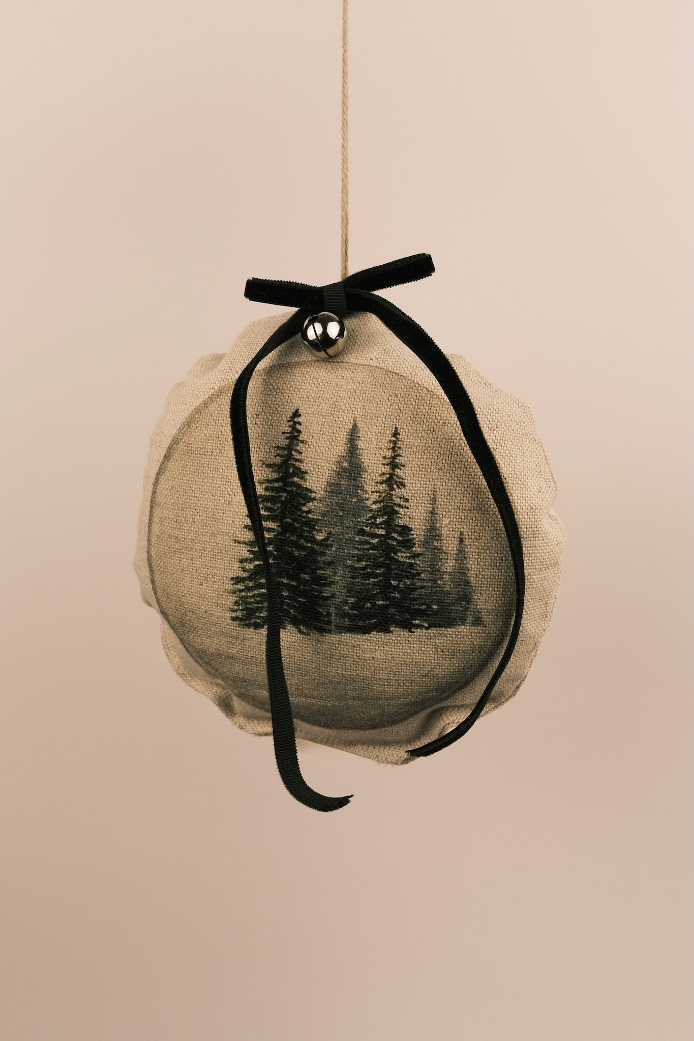 Bosco - cuscinetto rotondo con legno di cirmolor