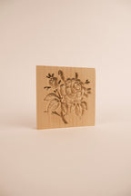 Stampo per biscotti in legno naturale