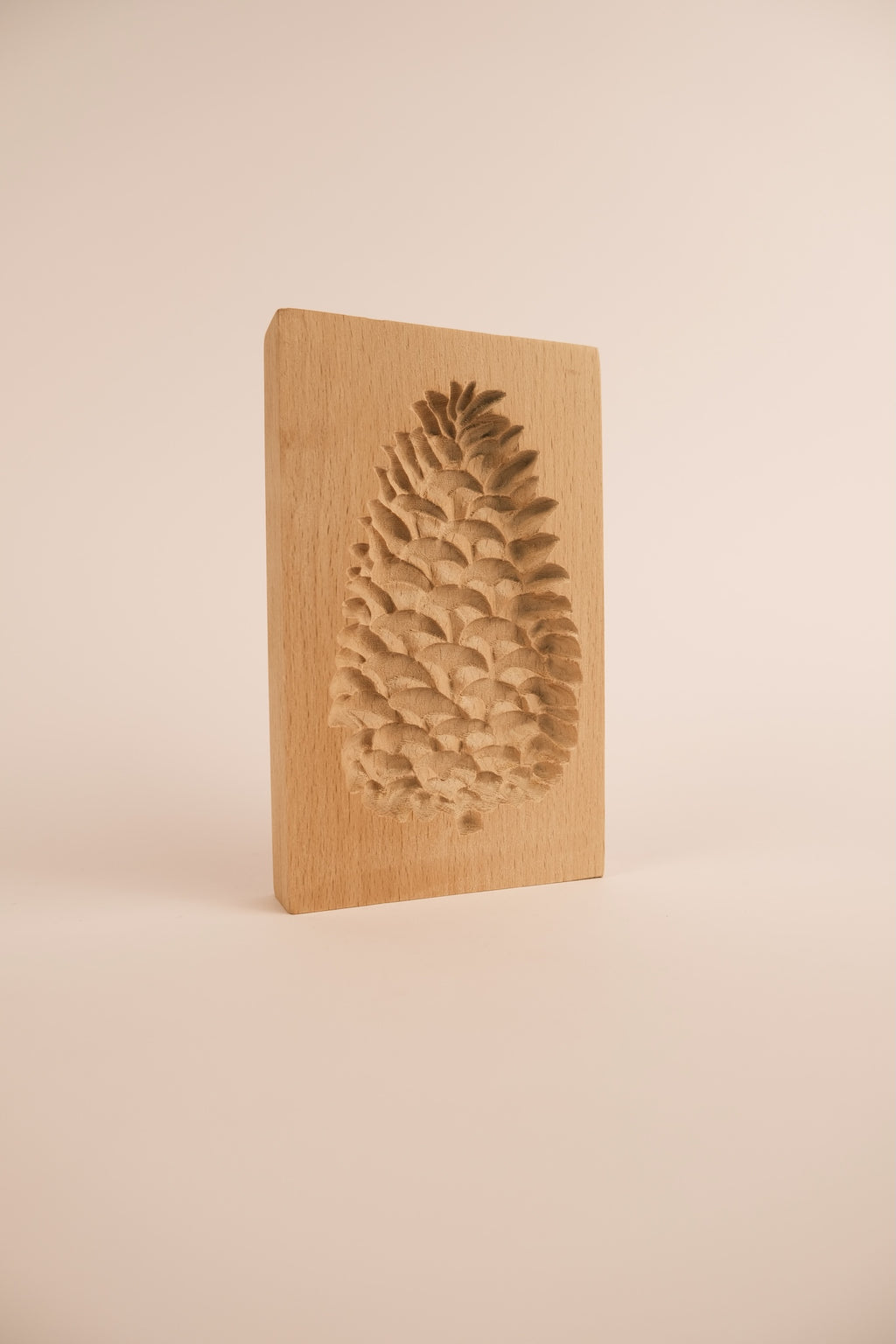 Stampo per biscotti in legno naturale