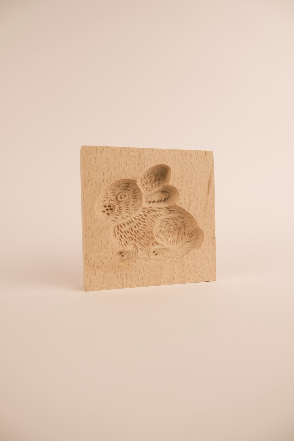 Stampo per biscotti in legno naturale