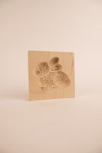 Stampo per biscotti in legno naturale