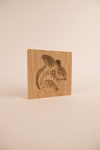 Stampo per biscotti in legno naturale