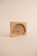 Stampo per biscotti in legno naturale