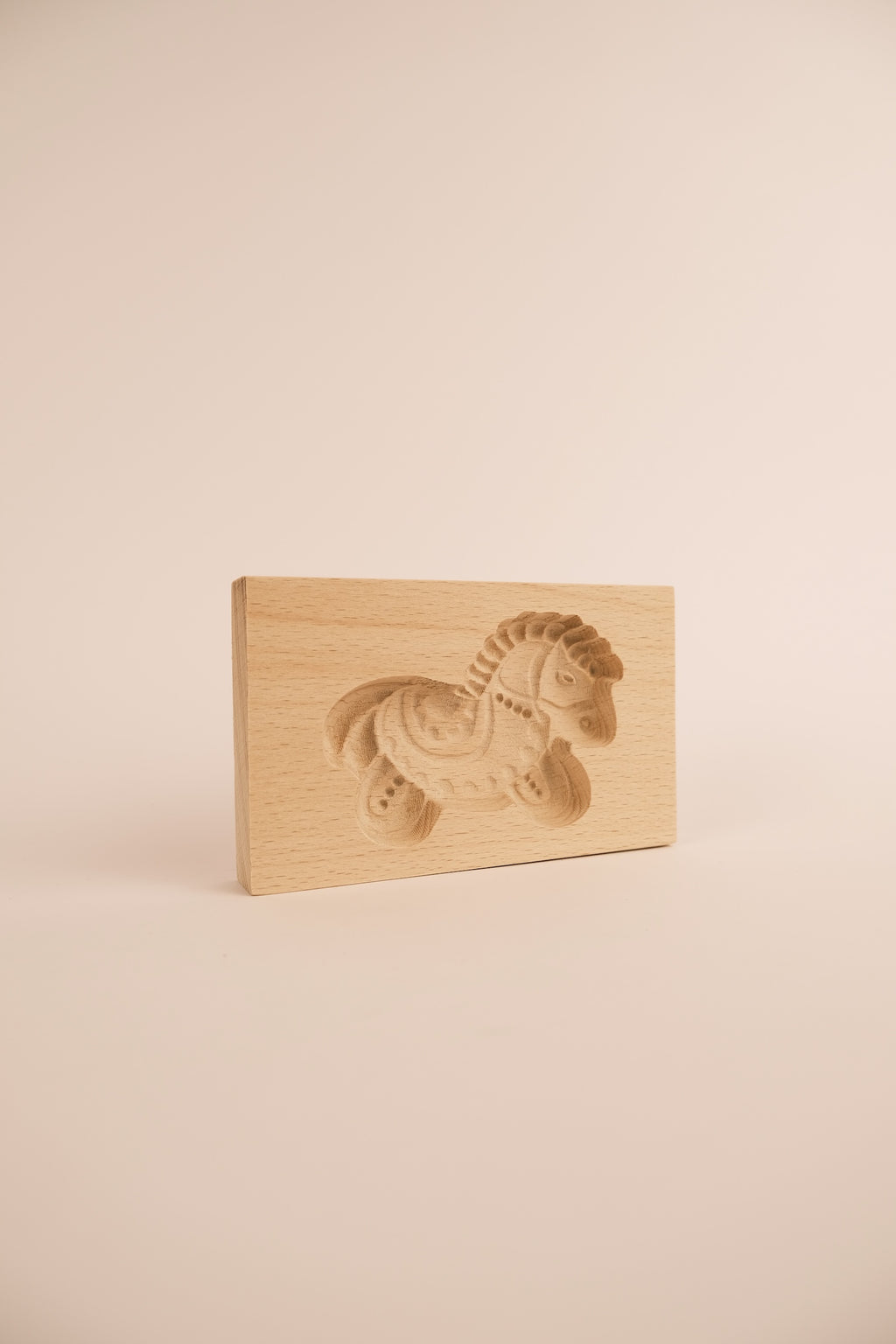 Stampo per biscotti in legno naturale