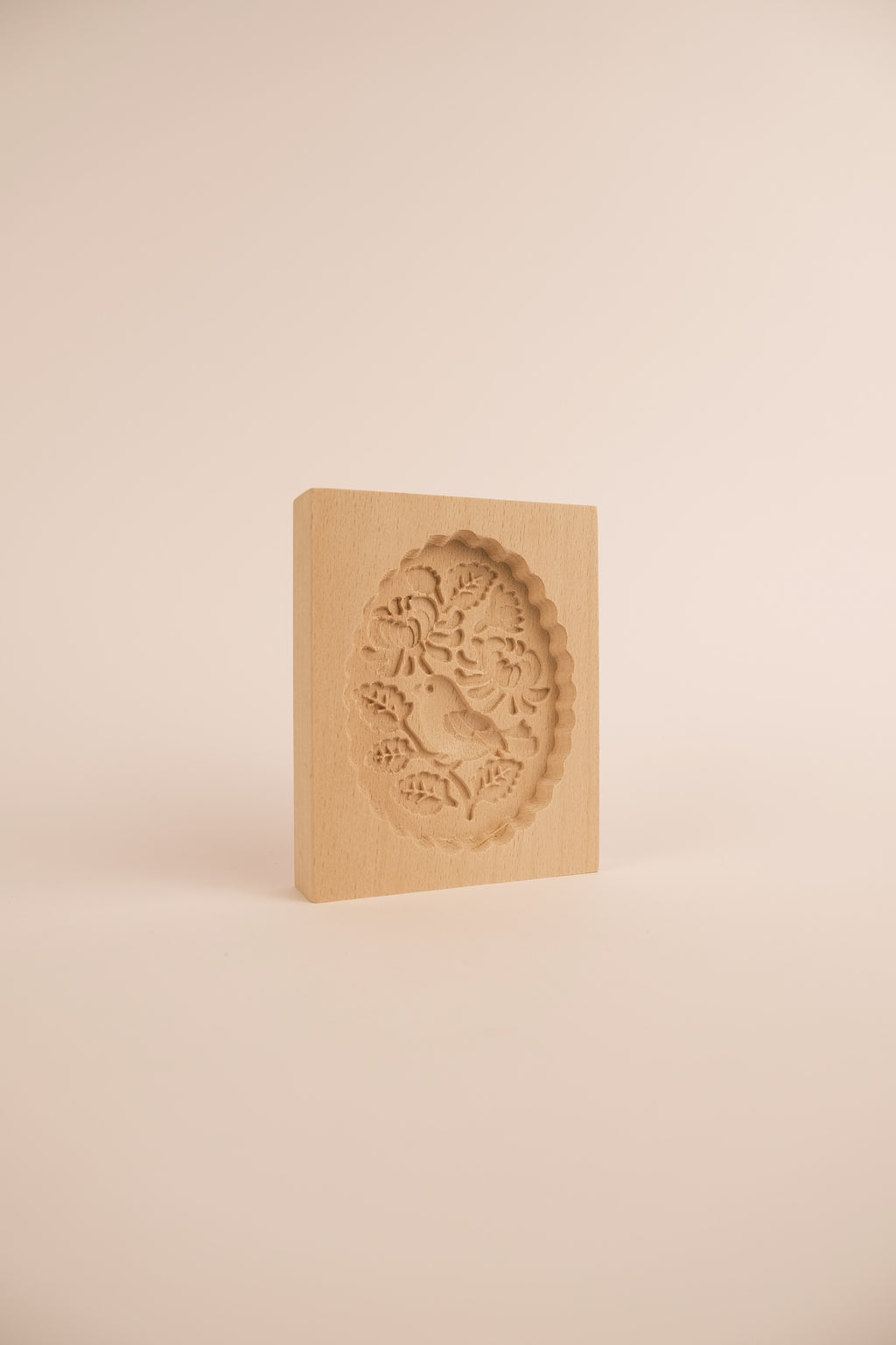 Stampo per biscotti in legno naturale