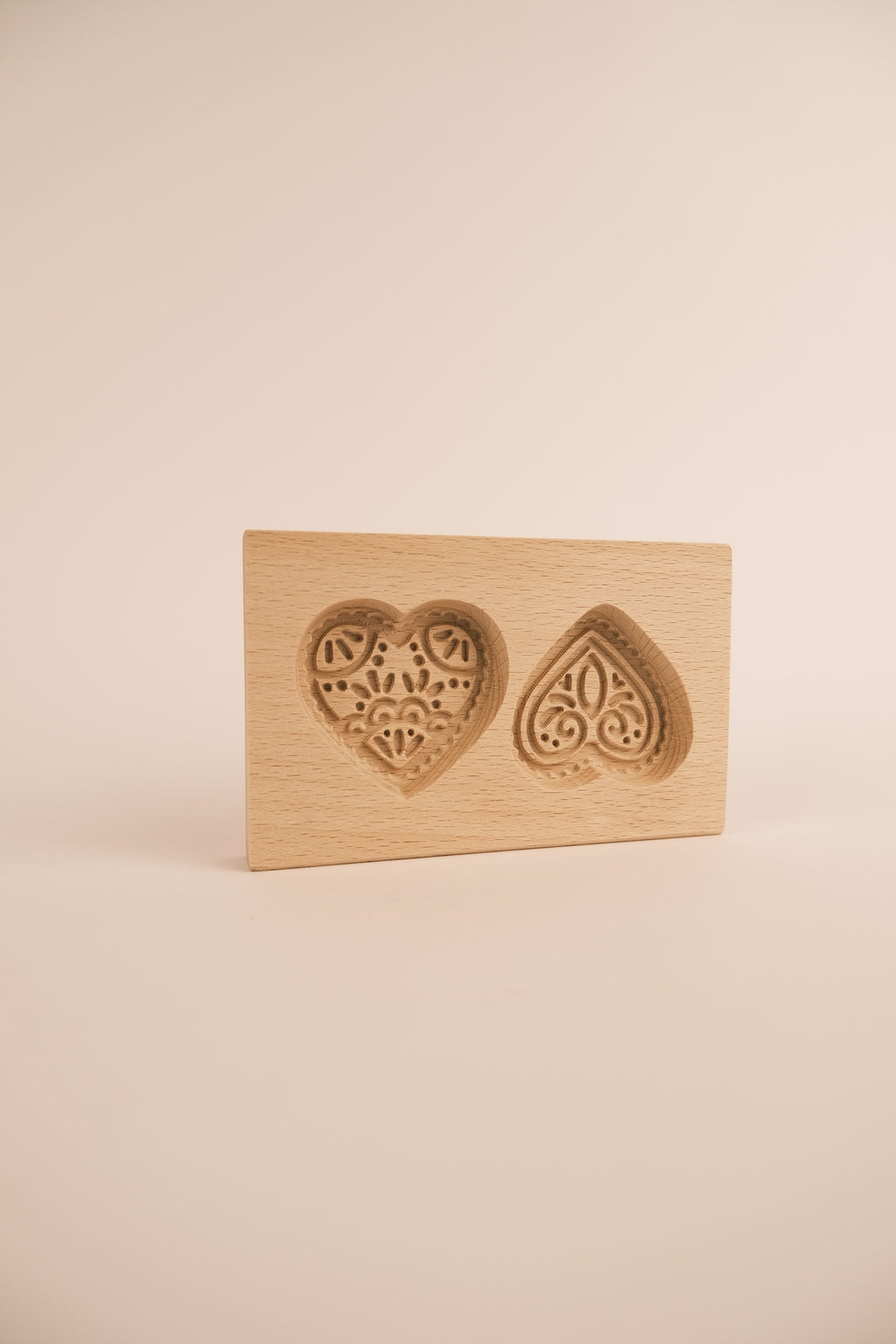 Stampo per biscotti in legno naturale