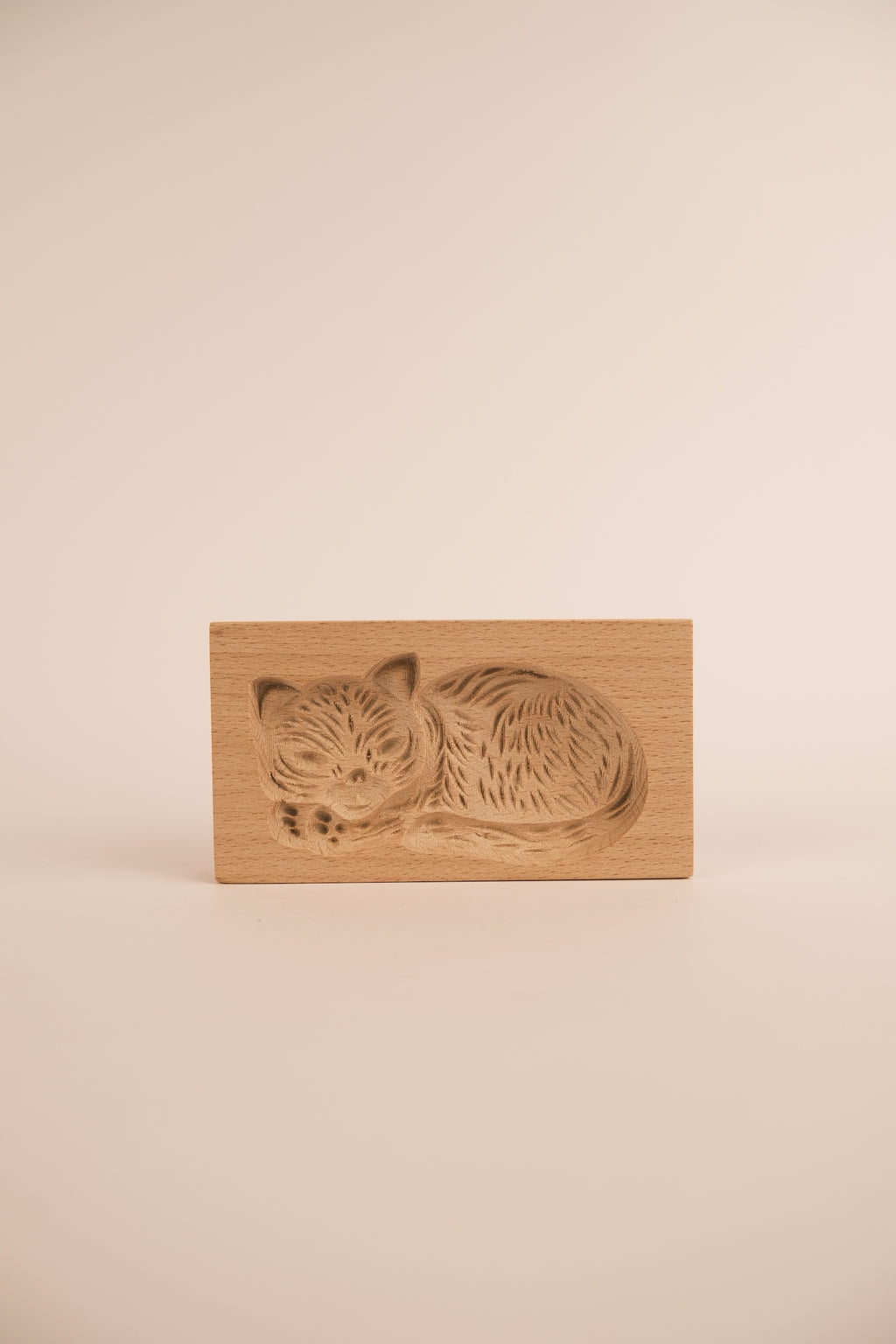 Stampo per biscotti in legno naturale