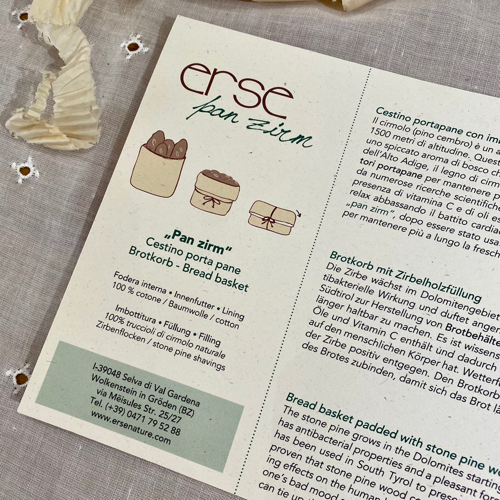 Pan Zirm quadretti rossi piccolo